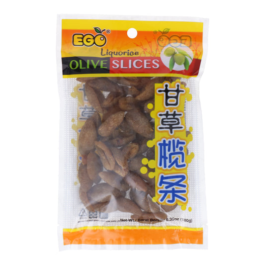 Ego Liquorice Olive Slices 180g