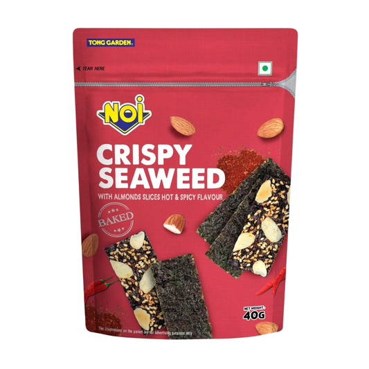 Tong Garden Noi Seaweed With Almond Slices Hot & Spicy 40g