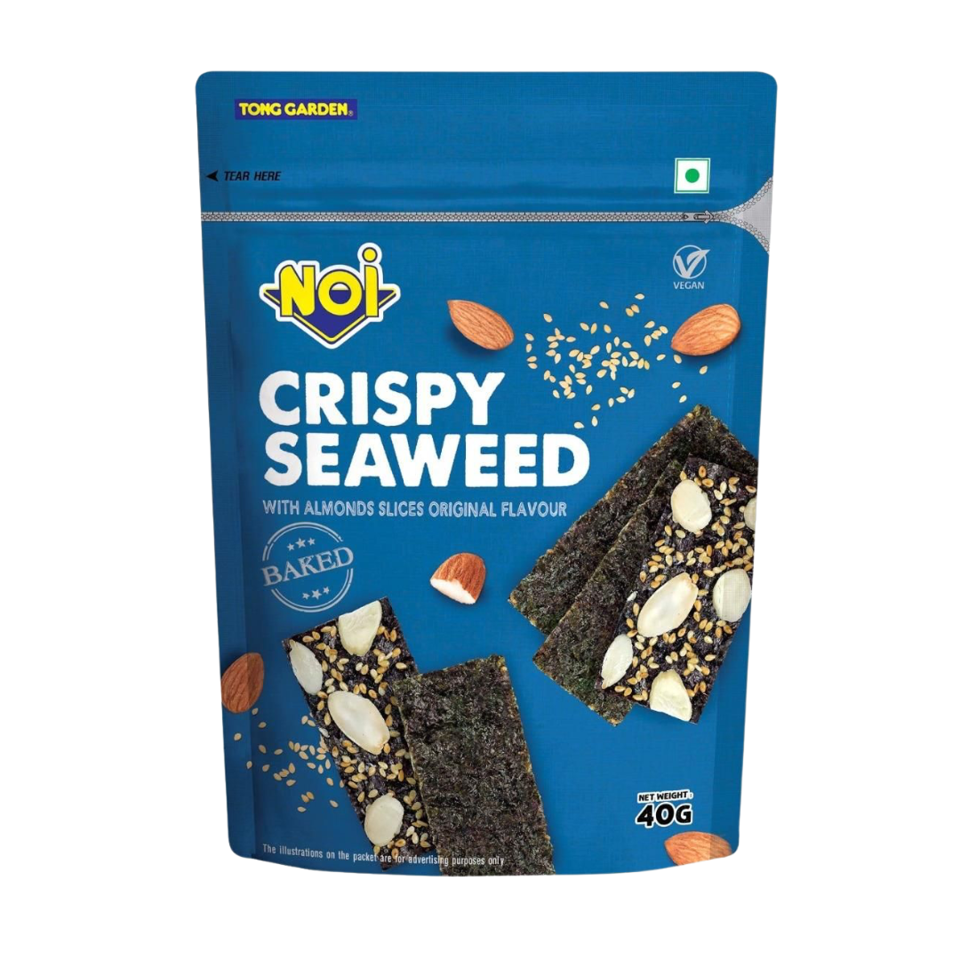 Tong Garden Noi Seaweed With Almond Slices Original 40g