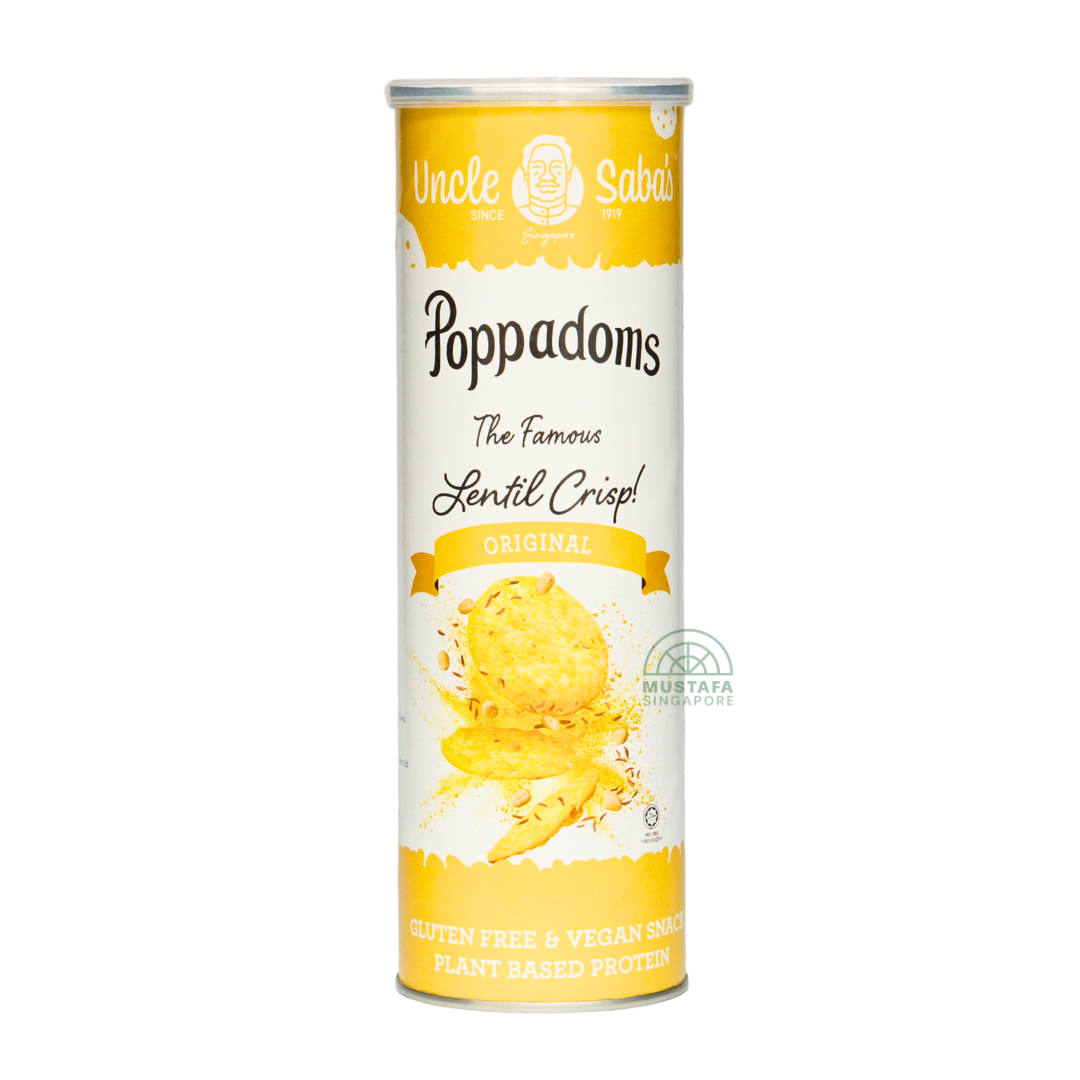 Uncle Saba Poppadoms Original 70G