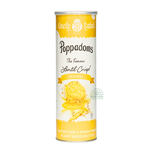 Uncle Saba Poppadoms Original 70G