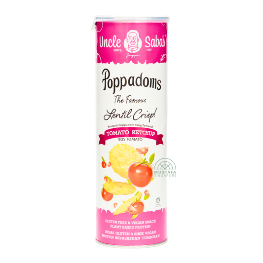 Uncle Saba Poppadoms Tom Yum Seafood 60G