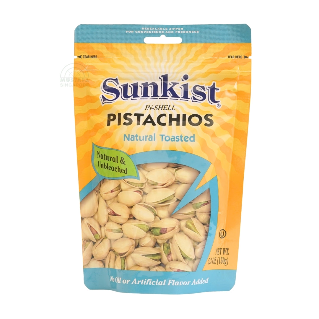 Sunkist In-Shell Pistachios Natural Toasted 150g