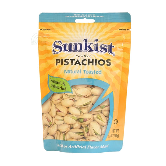 Sunkist In-Shell Pistachios Natural Toasted 150g