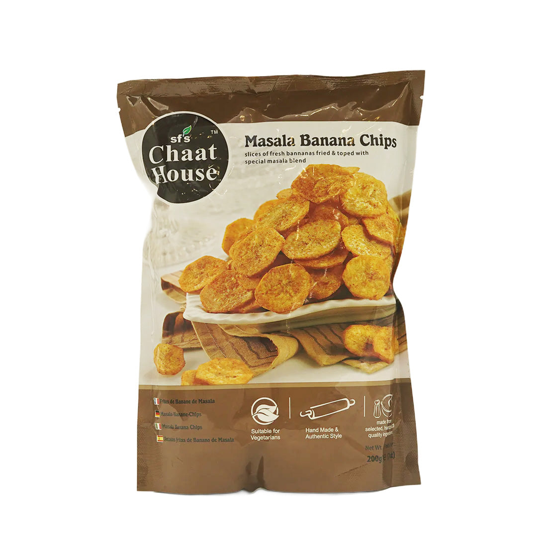 SFS Chaat House Masala Banana Chips 200g