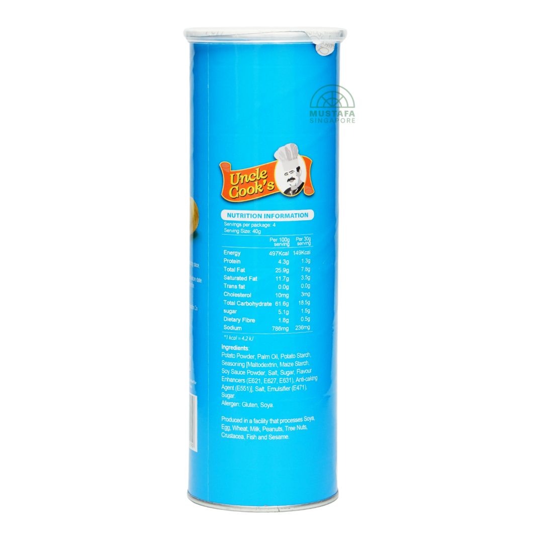 Uncle Cooks Potato Chips Original 160g