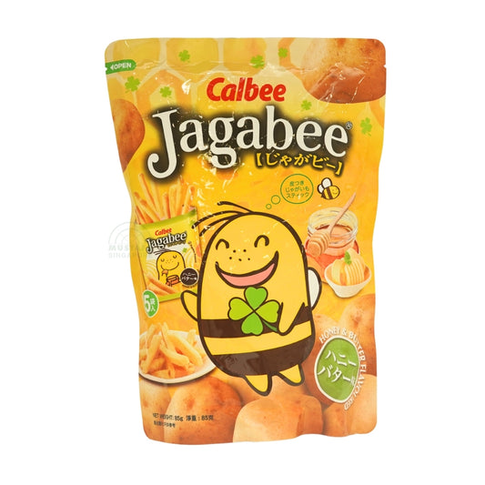 Jagabee Honey and Butter Flavoured 85g