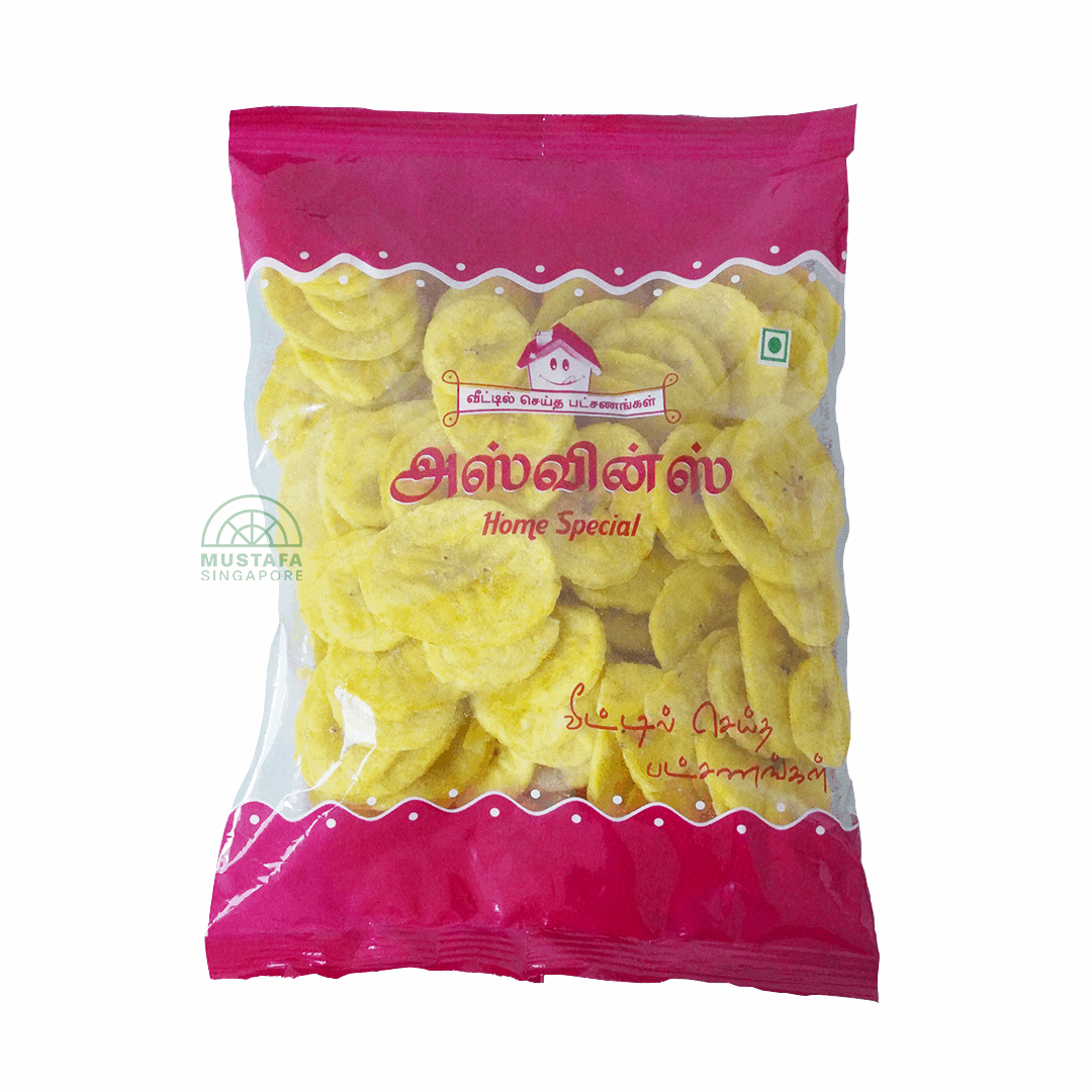 Aswins Tidbits Nendhiram Chips 200g