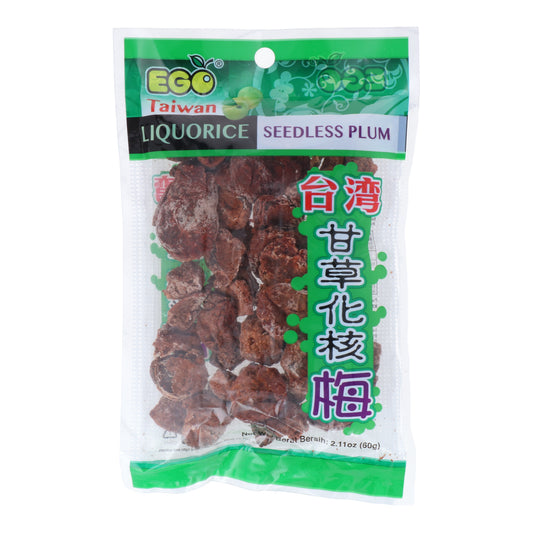 Ego Taiwan Liquorice Seedless Plum 60g