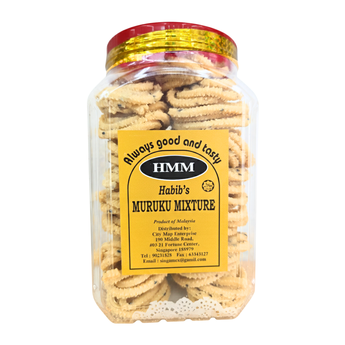 Habib's Muruku Mixture Regular Muruku 750g