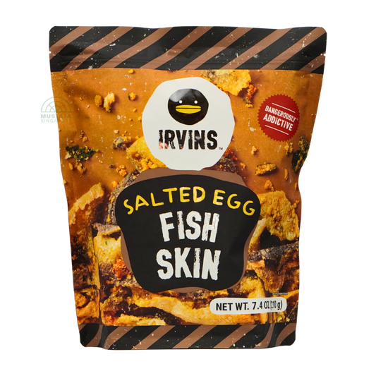 Irvins Salted Egg Fish Skin 210g