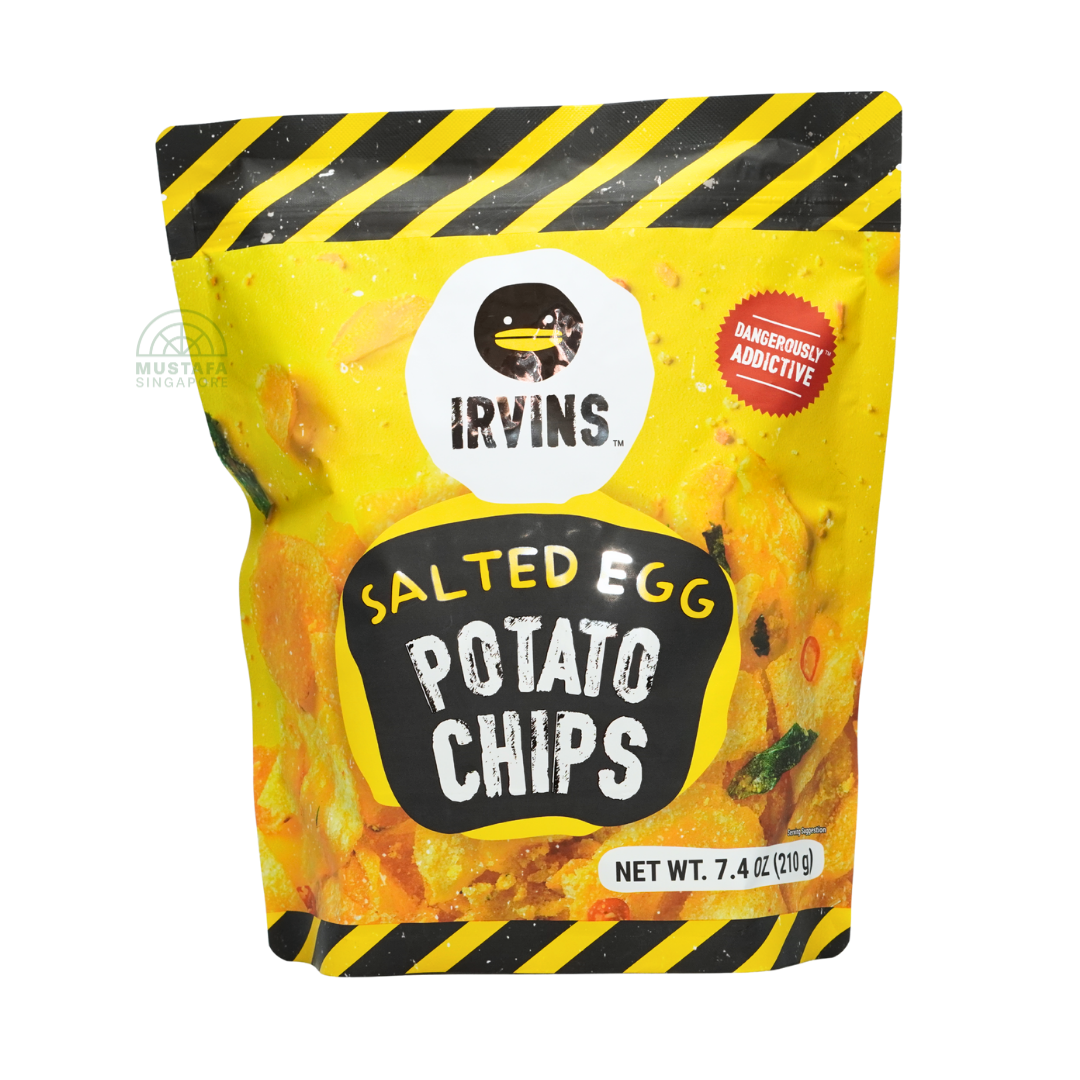 Irvins Salted Egg Potato Chips 210g