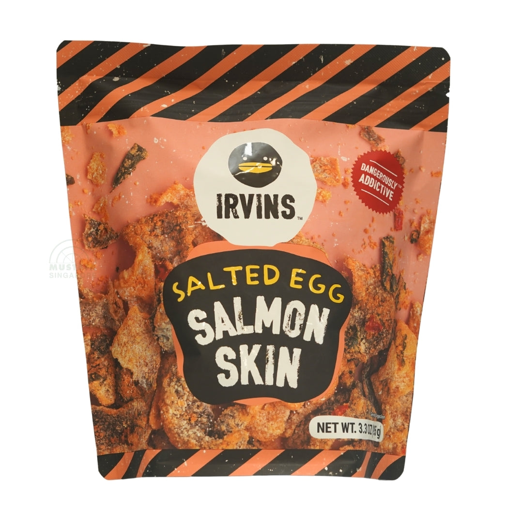 Irvins Salted Egg Salmon Skin 95g