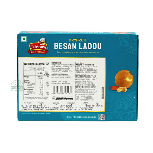 Jabson Besan Laddu 400g