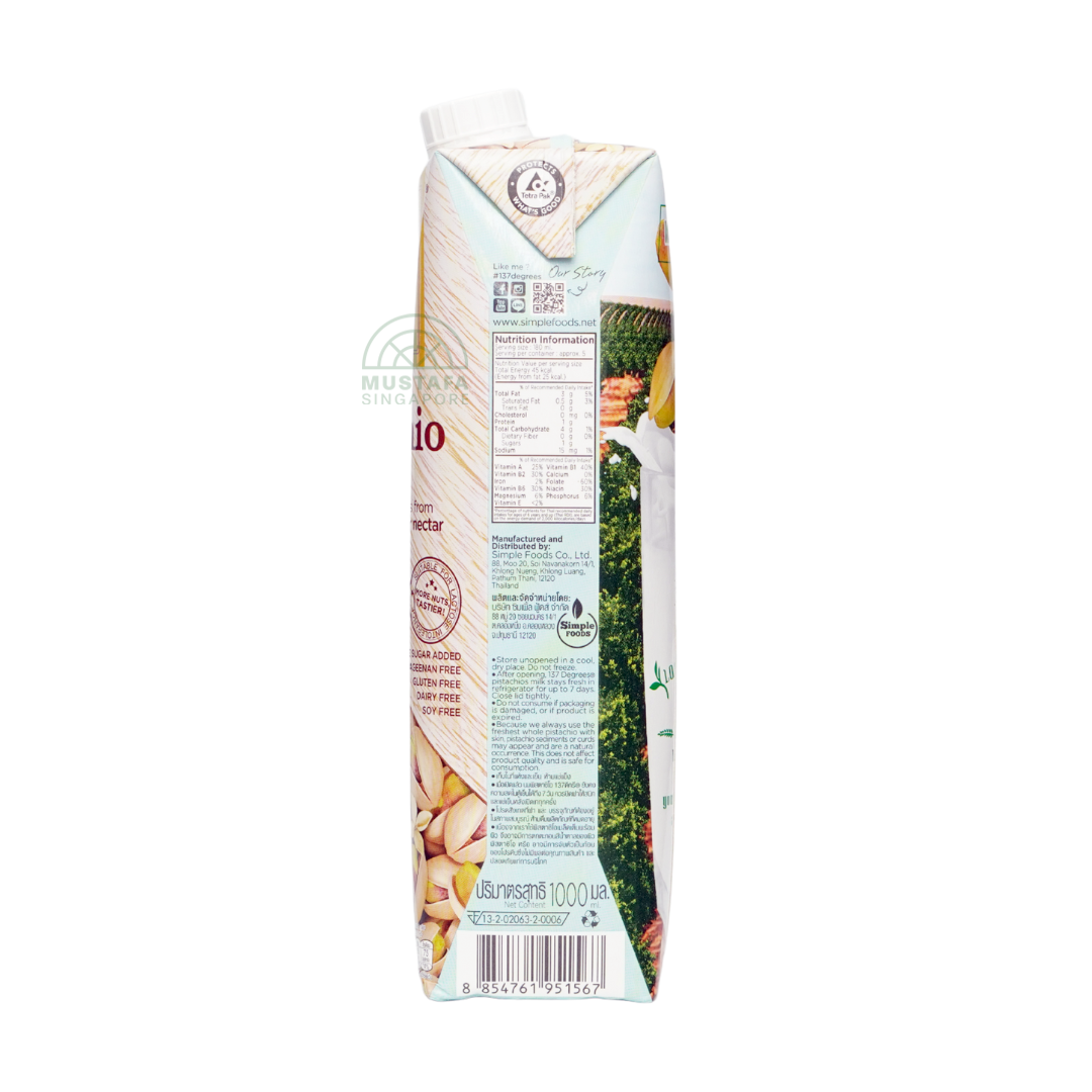137 Degrees® Pistachio Milk Original Cashew Blend 1L