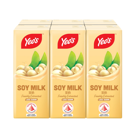 Yeo's Soy Bean Milk 250ml x 6s