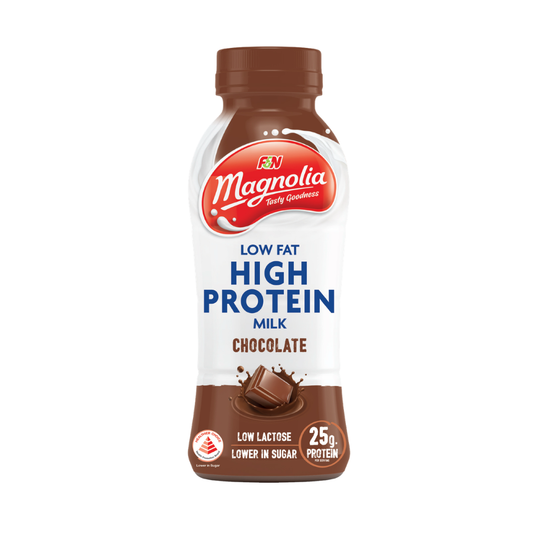 F&N Magnolia Low Fat High Protein Milk Chocolate 375ml