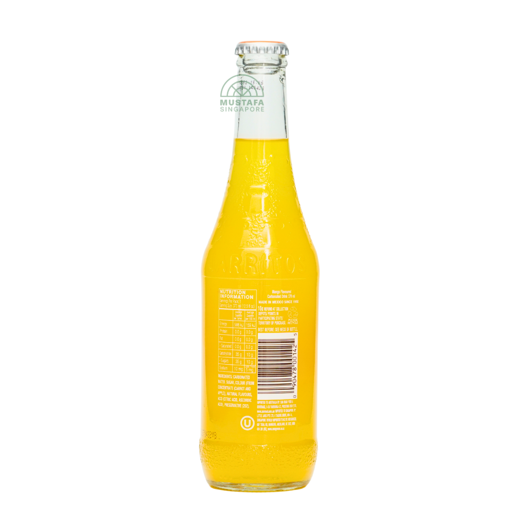 Jarritos Mango Natural Flavour Soda 370g