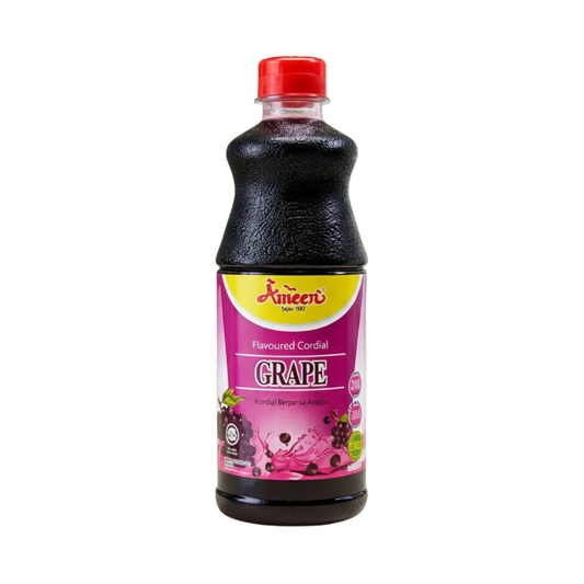 Ameen Grape Flavoured Cordial 840ml
