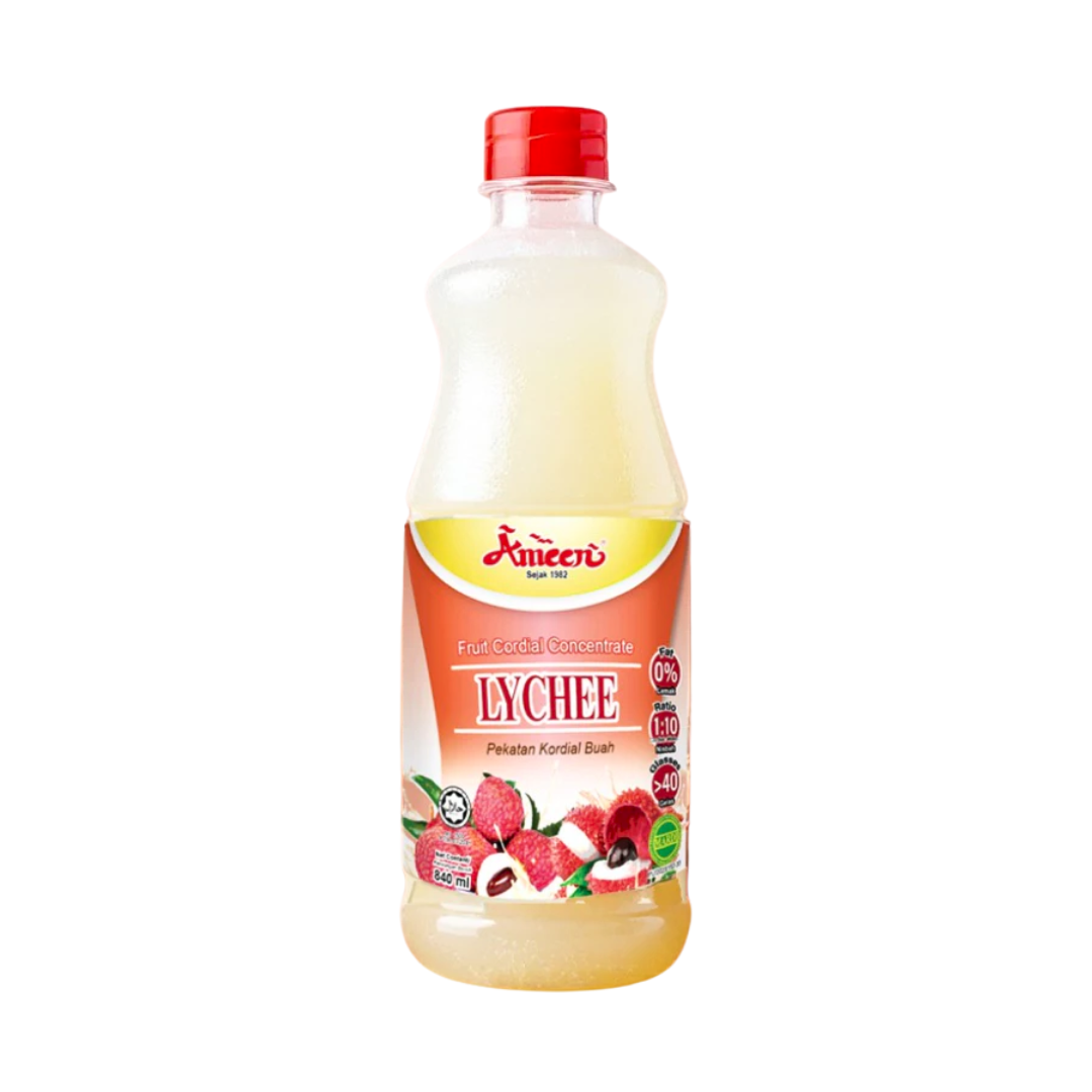 Ameen Lychee Flavoured Cordial 840ml
