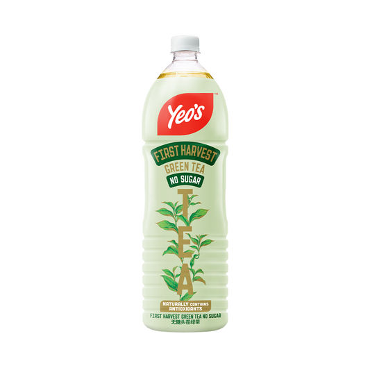 Yeo's First Harvest Green Tea No Sugar 1.5L