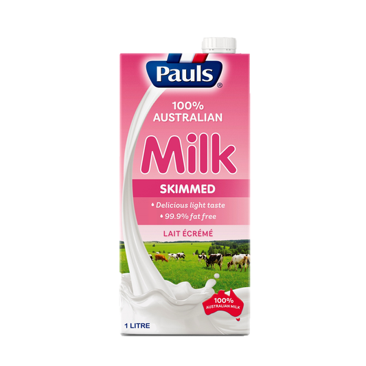 Pauls UHT Skimmed Milk 1L