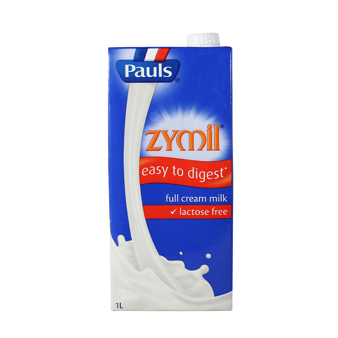Pauls Zymil Lactose Free Full Cream Milk 1L