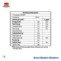 Amul Kool Badam Shakers 200ml