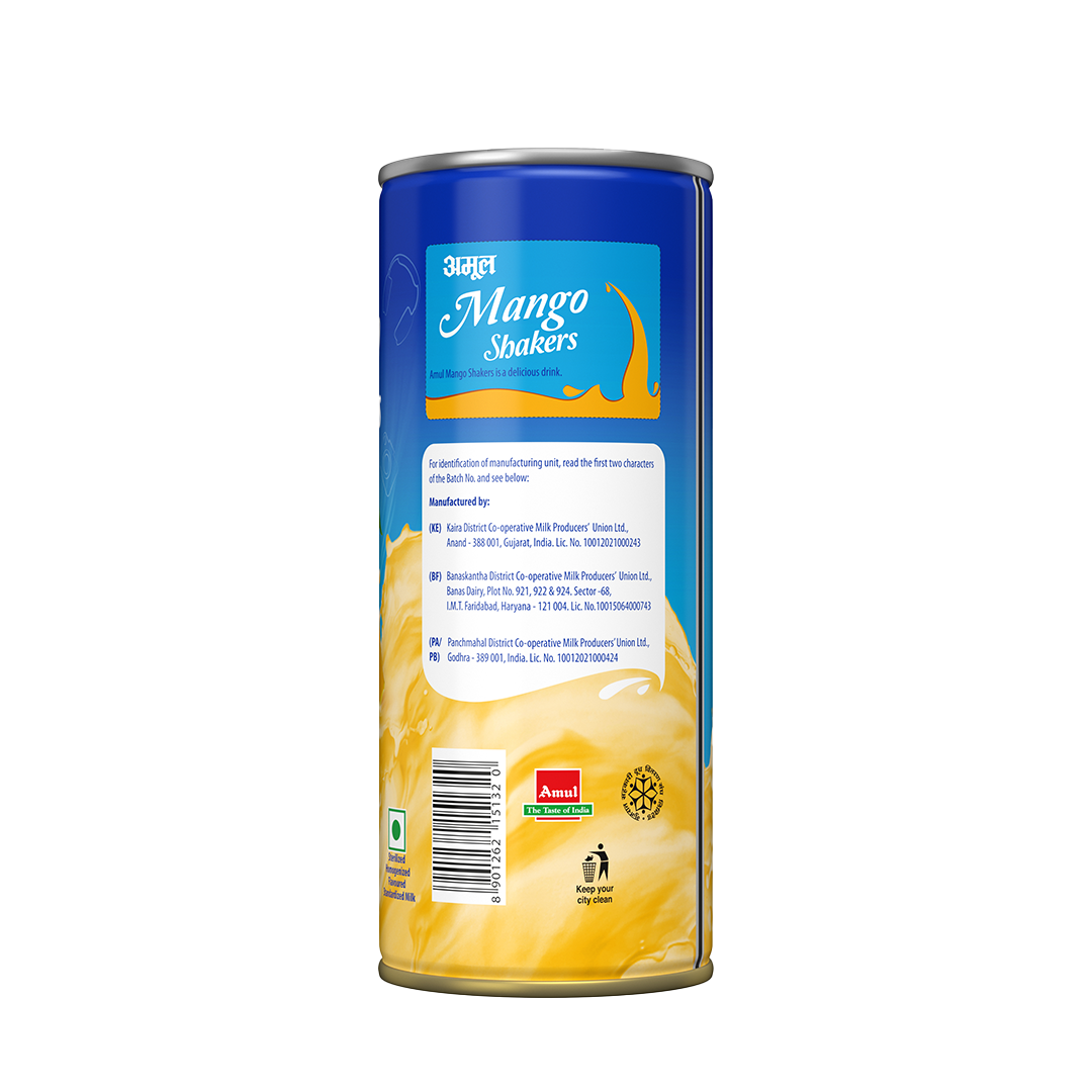 Amul Kool Mango Shakers 200ml