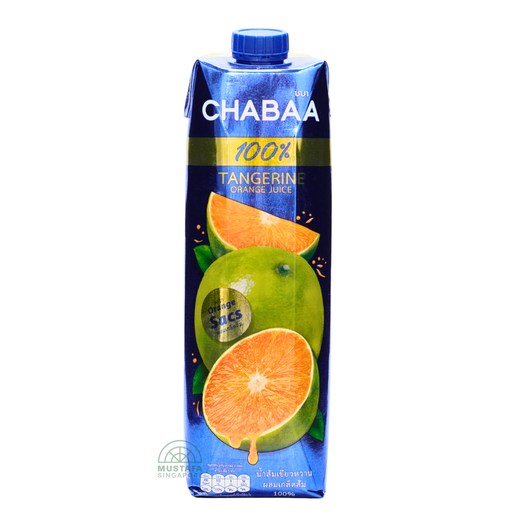 Chabaa 100% Tangerine Orange Juice 1L