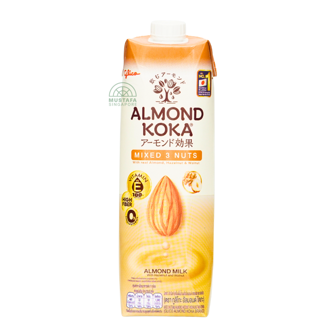 Glico Almond Koka® Mixed 3 Nuts 1L