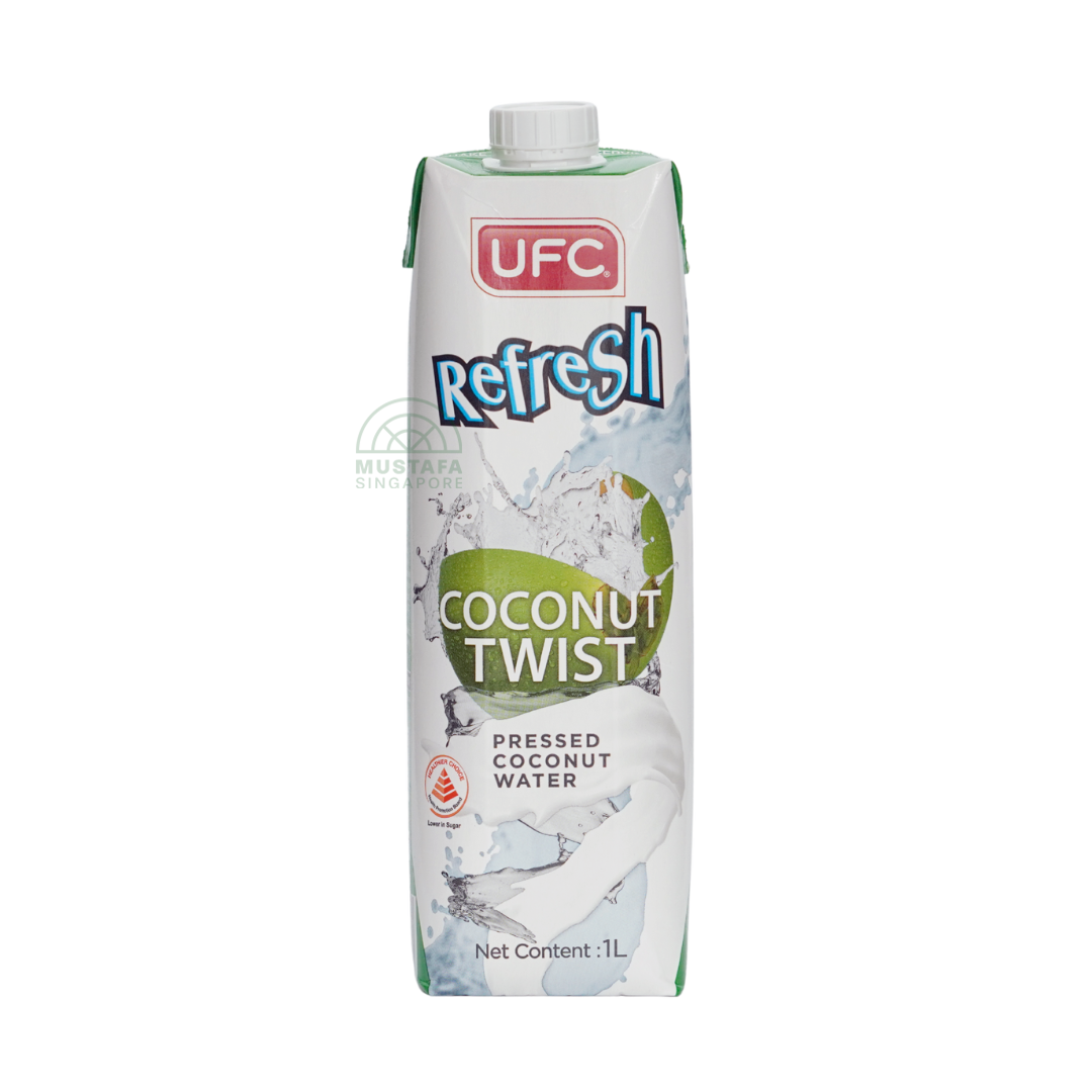 UFC Refresh Coconut Twist Pressed Coconut Water 1L