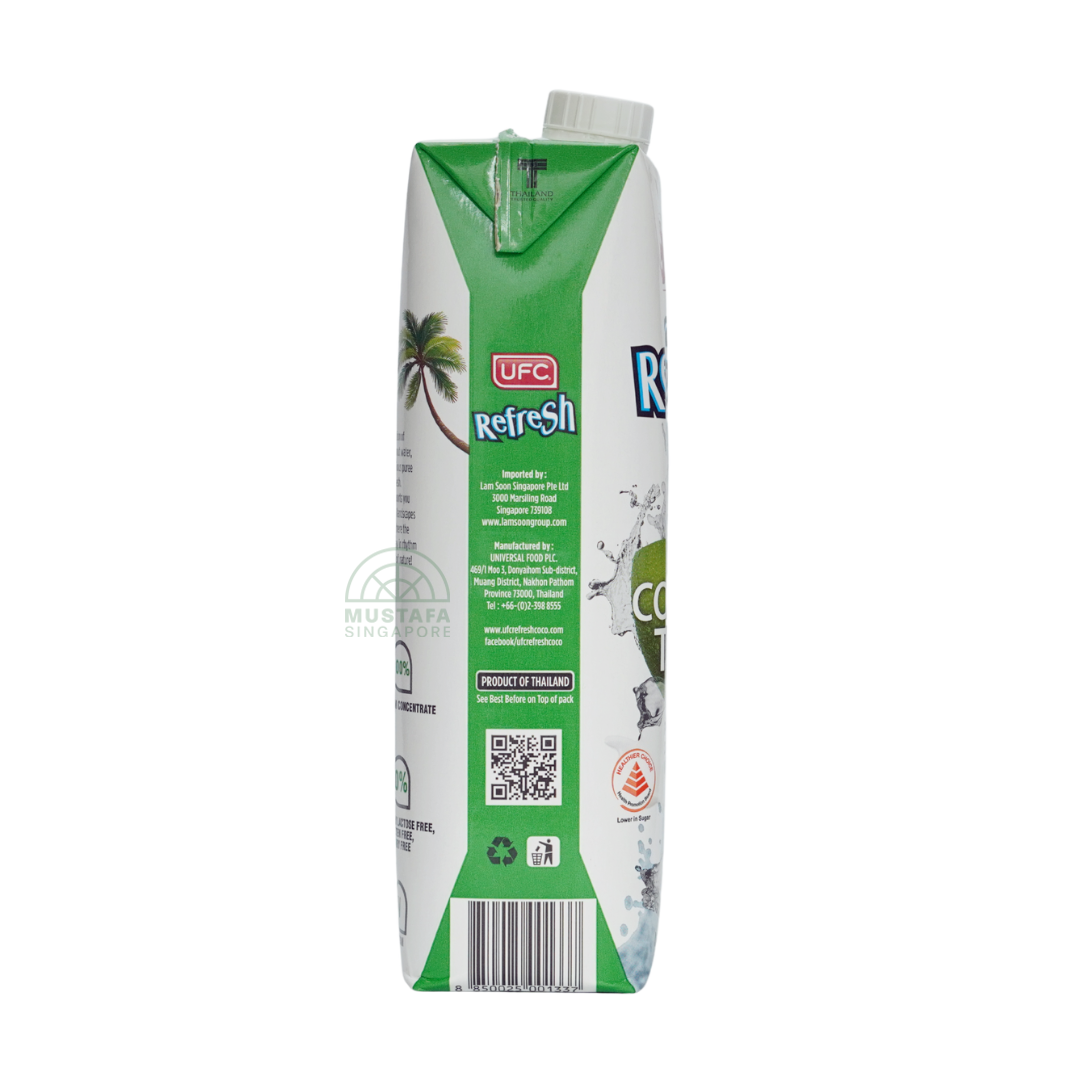 UFC Refresh Coconut Twist Pressed Coconut Water 1L