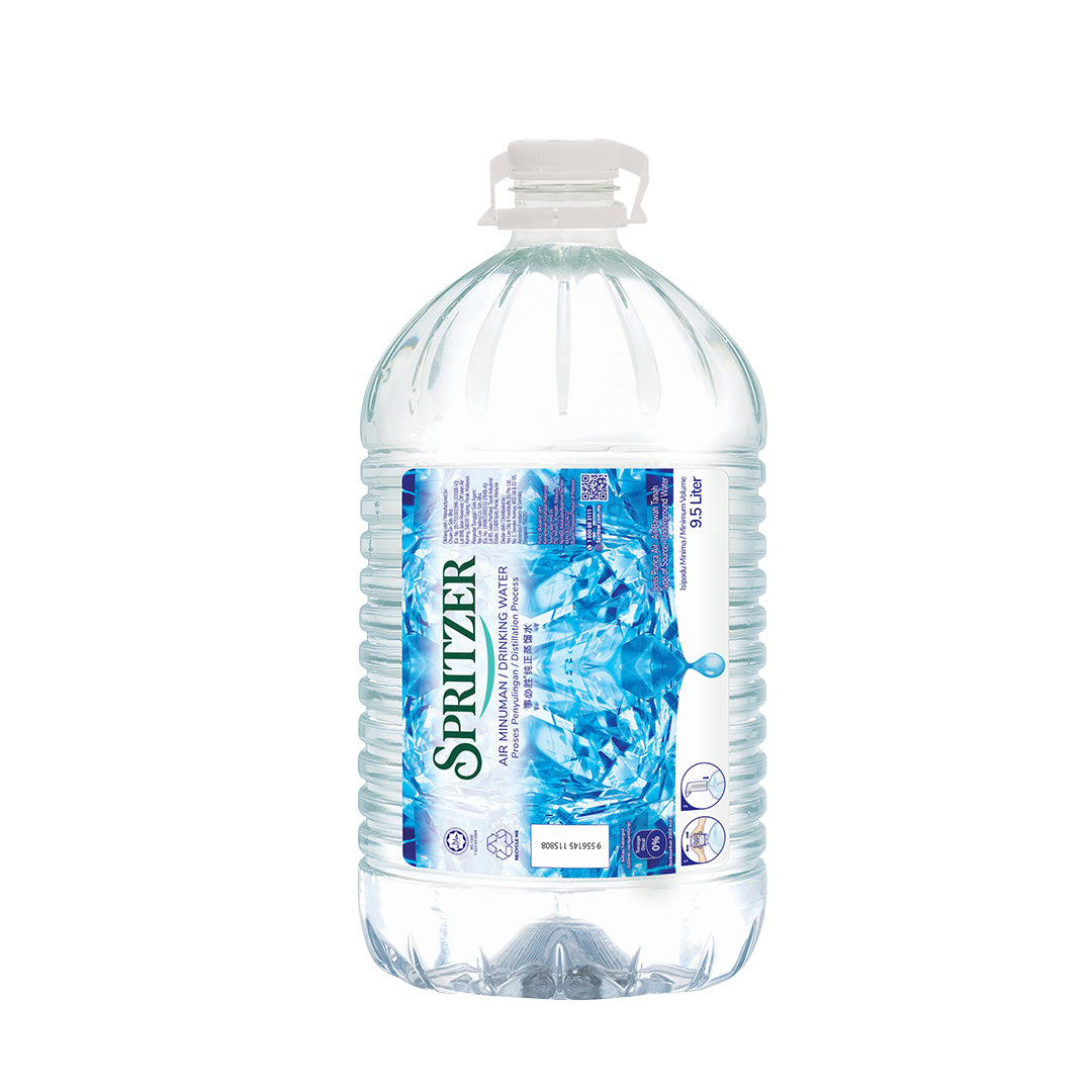 Spritzer Distilled Water 9.5 Litre