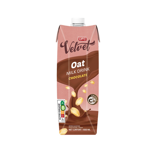 UFC Velvet Oat Milk Drink Chocolate Plant Based Dairy free 1L