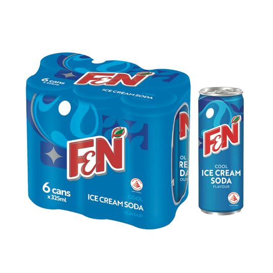 F&N Cool Ice Cream Soda 6 x 325ml