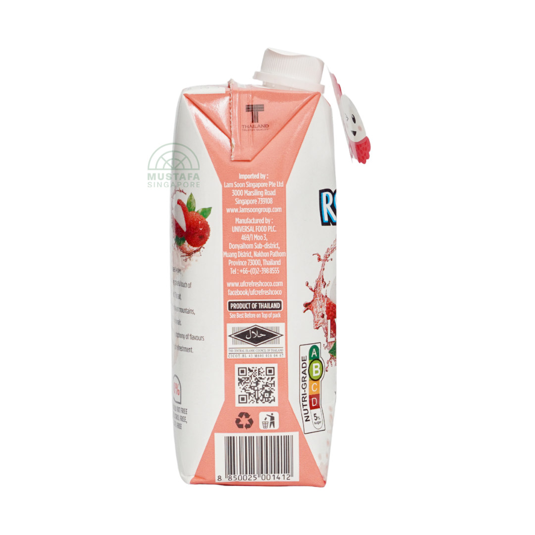 UFC Refresh Lychee with Himalayan Salt 500ml