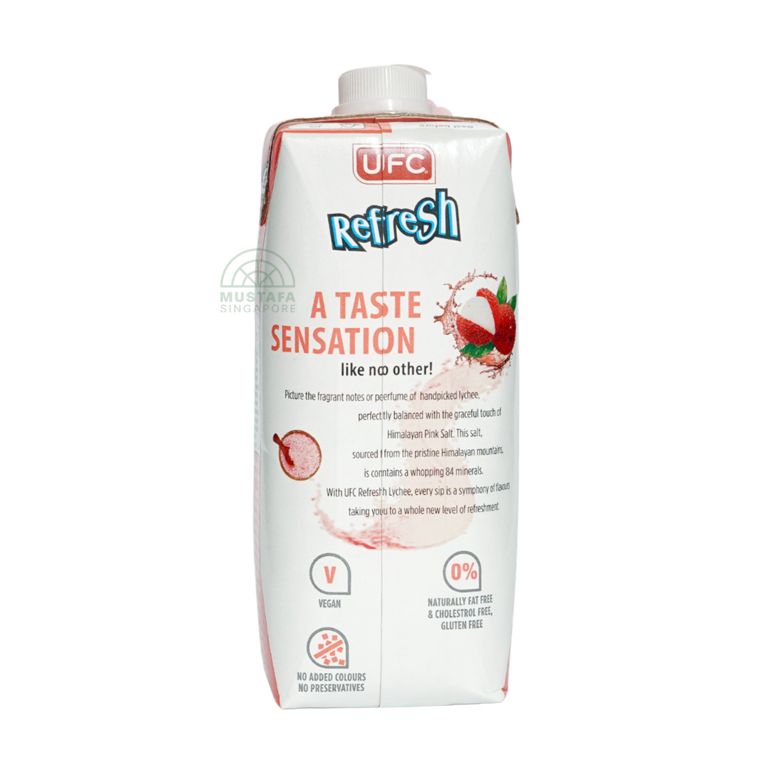 UFC Refresh Lychee with Himalayan Salt 500ml