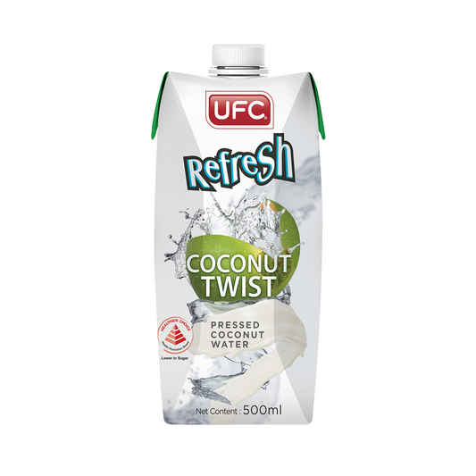 UFC Refresh Coconut Twist Pressed Coconut Water 500ml