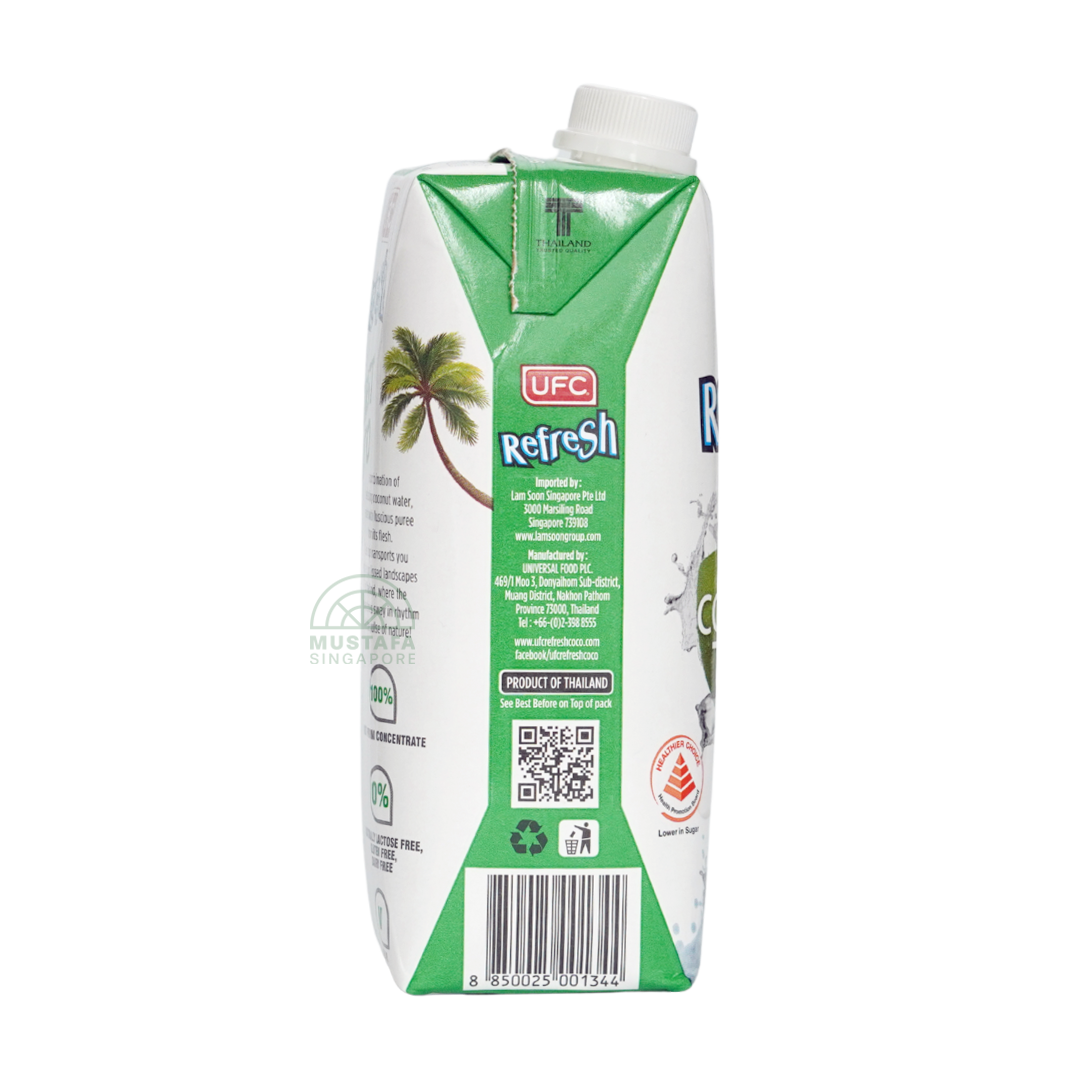 UFC Refresh Coconut Twist Pressed Coconut Water 500ml