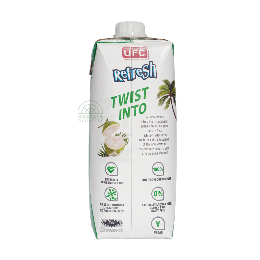 UFC Refresh Coconut Twist Pressed Coconut Water 500ml