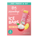 Popsmalaya Ice Bars Lychee Peach 6x45ml