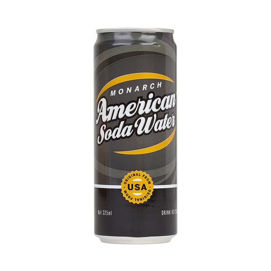 Monarch American Soda Water 325ml