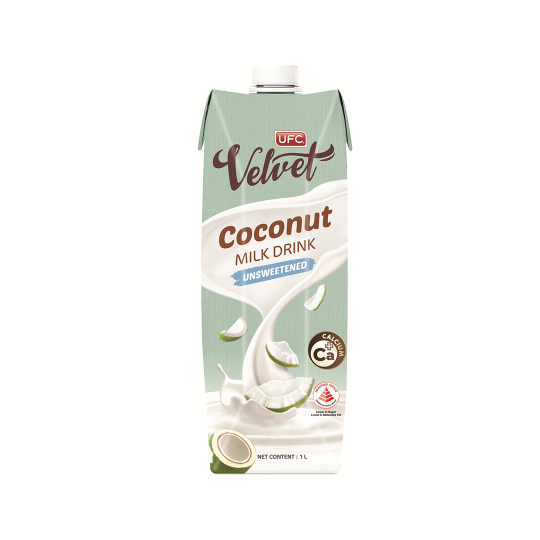 UFC Velvet Coconut Milk Drink Unsweetened 1L