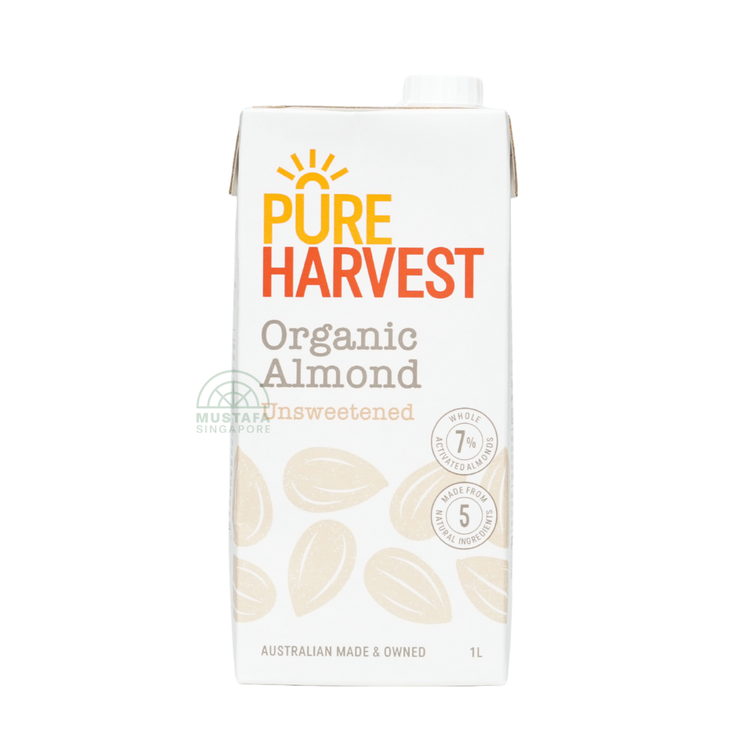 Pure Harvest Organic Almond Unsweeted 1L