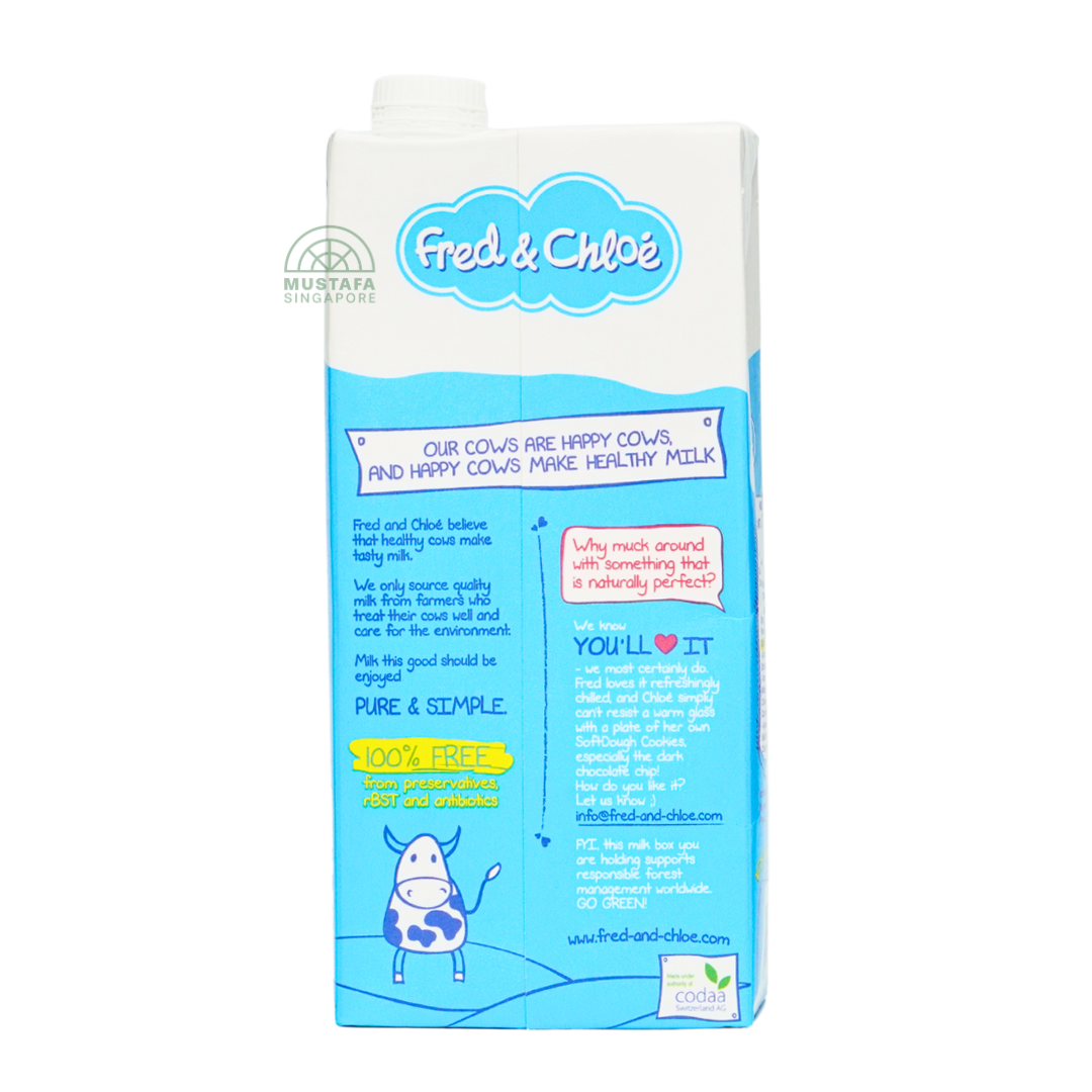 Fred & Chloe Full Cream Milk 1L