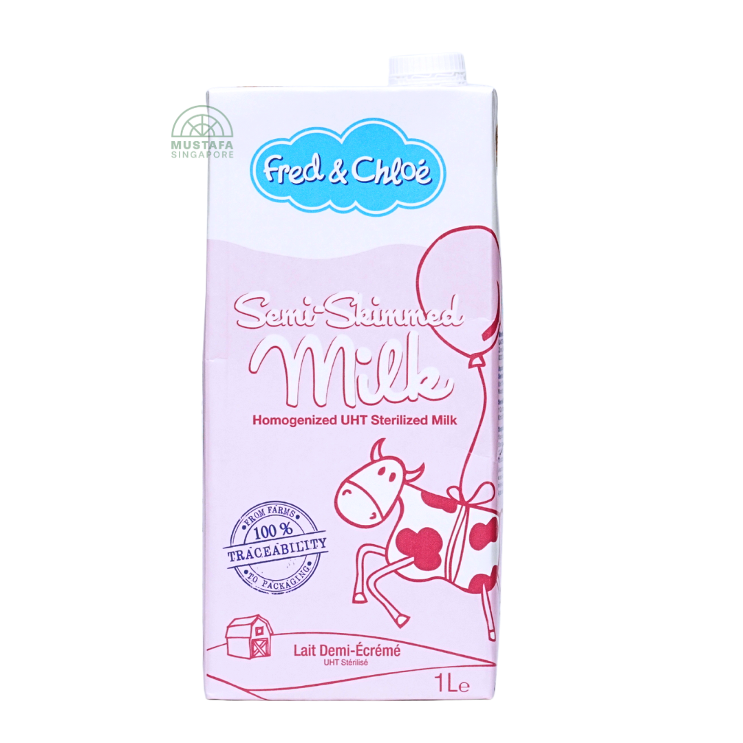 Fred & Chloe Semi-Skimmed Milk 1L