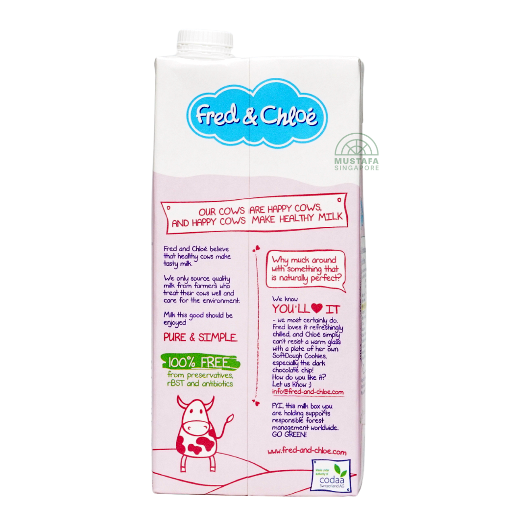 Fred & Chloe Semi-Skimmed Milk 1L