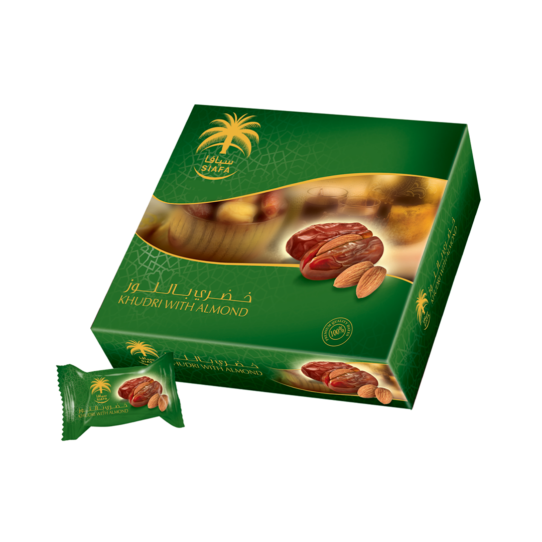 Siafa Khudri Dates with Almond 300g