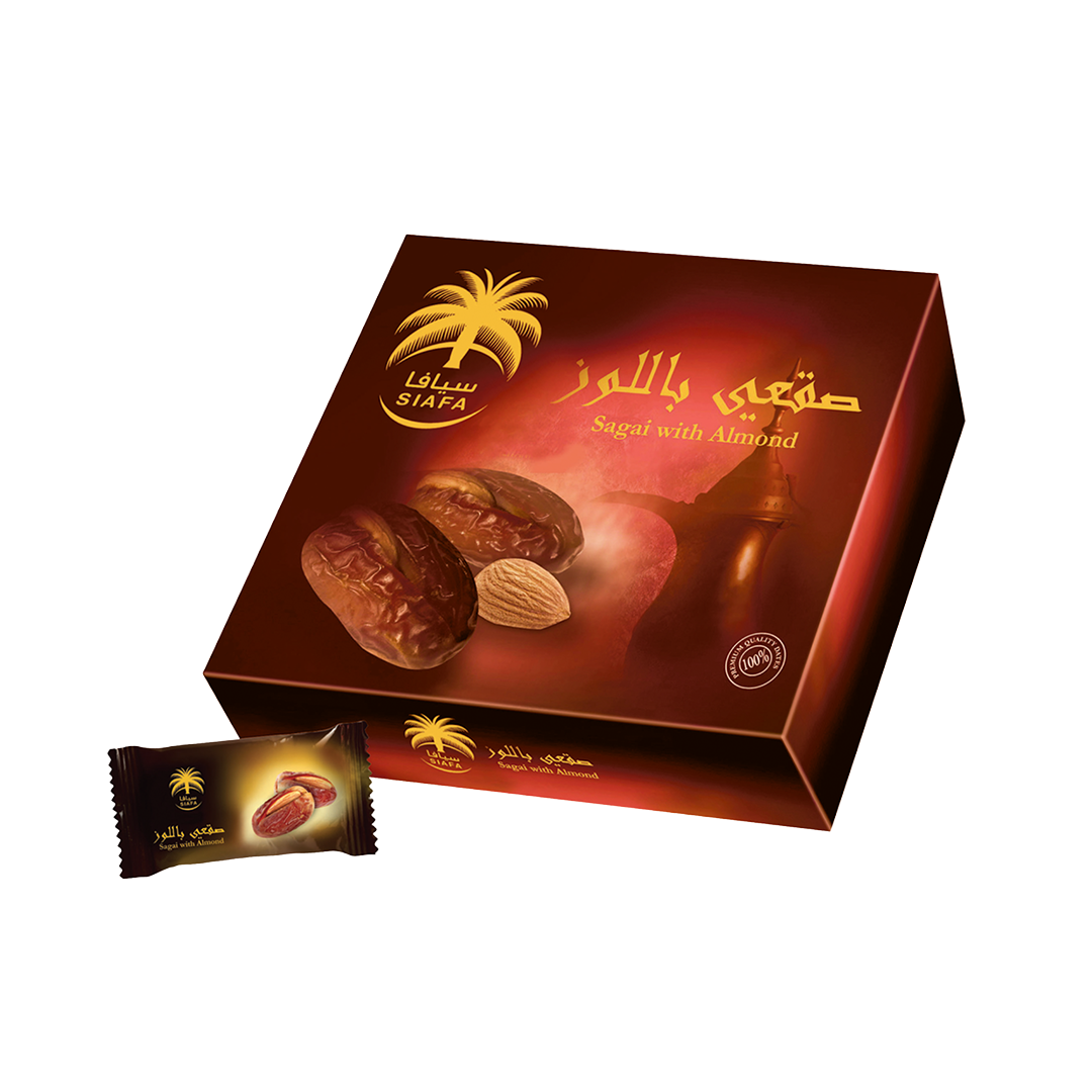 Siafa Sagai Dates with Almond 300g